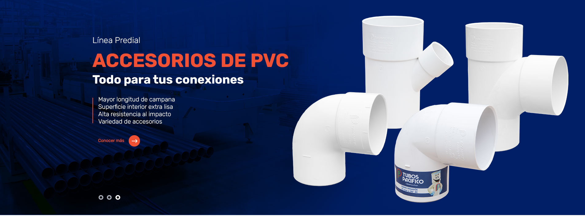 Tubo Desagüe EC 110 mm x 3 m TPA - Tubos Pacífico